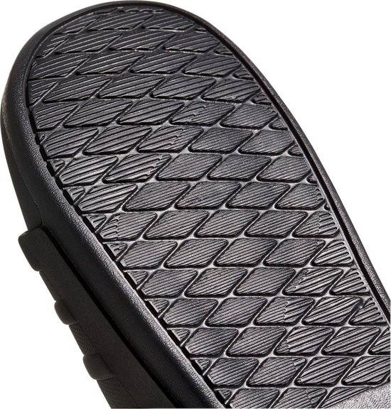 adidas CF Adilette Plus Mono Slippers Volwassenen - Black - Maat 43 - adidas