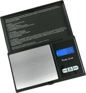 Precisie Weegschaal - Keukenweegschaal - tot 1000 gram - Zwart
