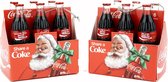 Kurt S. Adler Coca-Cola / Share A Coke / 6-Pack Flesjes / Kerstbal / 2st.