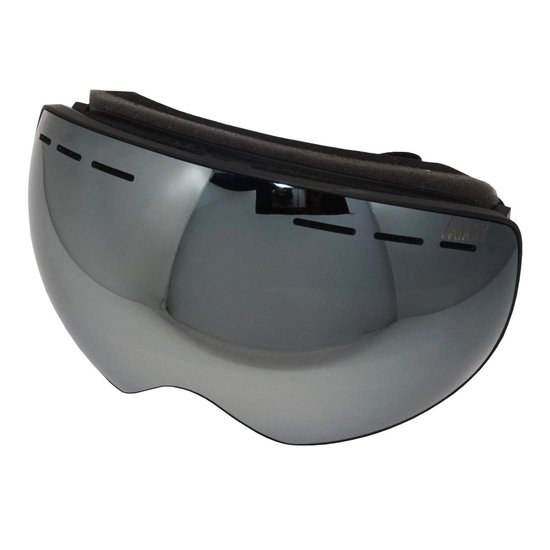 Pro Care Excellent Quality® Fuji TPU UltraLight Frame - Skibril Dames Heren - Dubbel Lens - 100% UVA UVB UVC Bescherming - Zilver Lens - Zwart