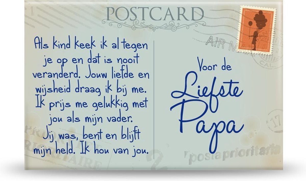 Magneet "Lieve Papa"