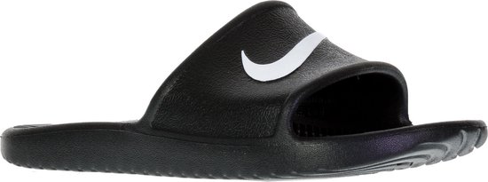 Nike Kawa Slippers - Maat 48.5 - Mannen - zwart/wit | bol