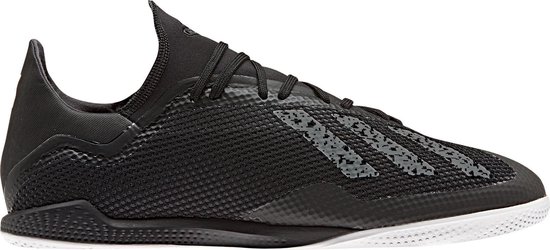 adidas X 18.3 IN Zaalvoetbalschoenen Heren Sportschoenen - Maat 44 - Mannen  - zwart/wit | bol.com