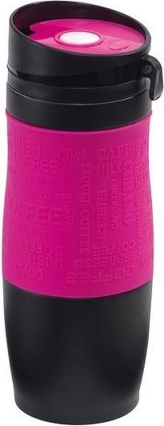 Bouteille Isotherme Tupperware Thermos Individuels - Rose - 370 Ml - Avec Couvercle