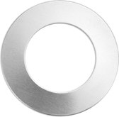 Impressart Aluminium Label 3,2 Cm Rond 9 Stuks Zilver