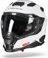 Nexx X.WST2 Plain Wit Integraalhelm - Motorhelm - Maat XL