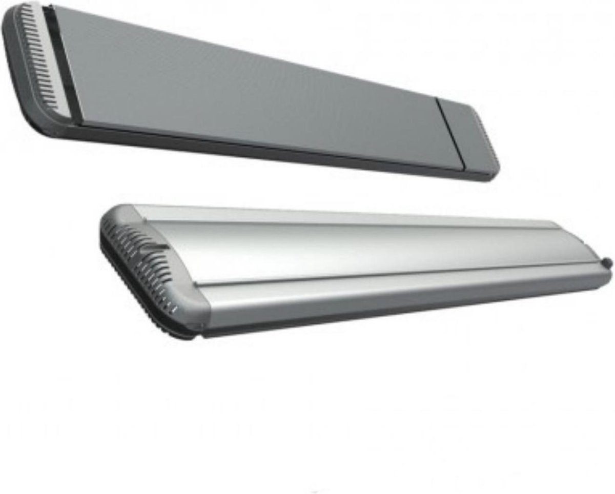 Mo-El Heater 1800 Watt Hot-Top Zilver met dimmer