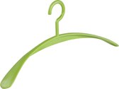 De Kledinghanger Gigant - 12 x Garderobehanger Wing kunststof groen, 45 cm