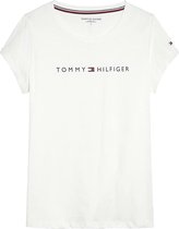 Tommy Hilfiger - Dames - T-Shirt Logo - Wit - M | bol.com