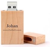 Johan naam kado verjaardagscadeau cadeau usb stick 32GB