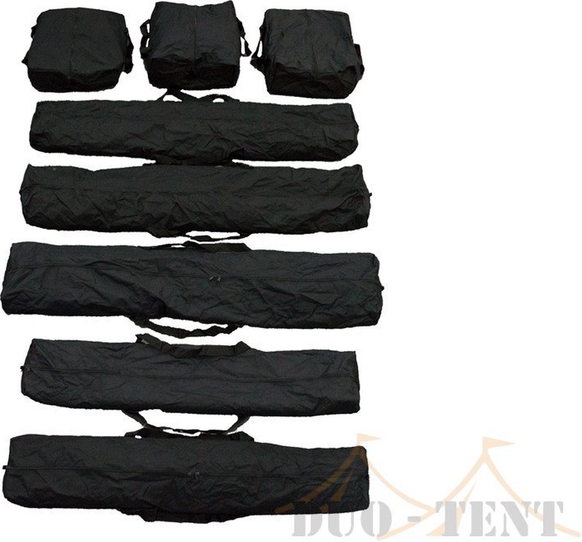 Opbergtassen set voor partytenten 6 meter breed