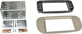 2-DIN paneel Fiat 500 06/2007- Beige
