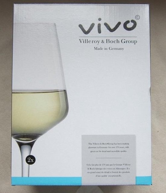 bundel Maak plaats Chemicaliën 2 wijnglazen van Villeroy & Boch | bol.com
