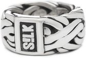 SILK Jewellery - Zilveren Ring - Shiva - 342.20 - Maat 20