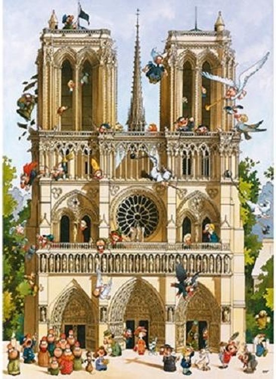 Legpuzzel Notre Dame 1000 stukjes