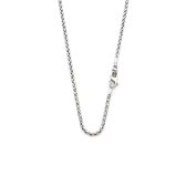 SILK Jewellery - Zilveren Ketting - Fox - 169.50 - Maat 50,0