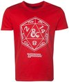 Afbeelding van het spelletje Dungeons and Dragons: Red D20 T-Shirt