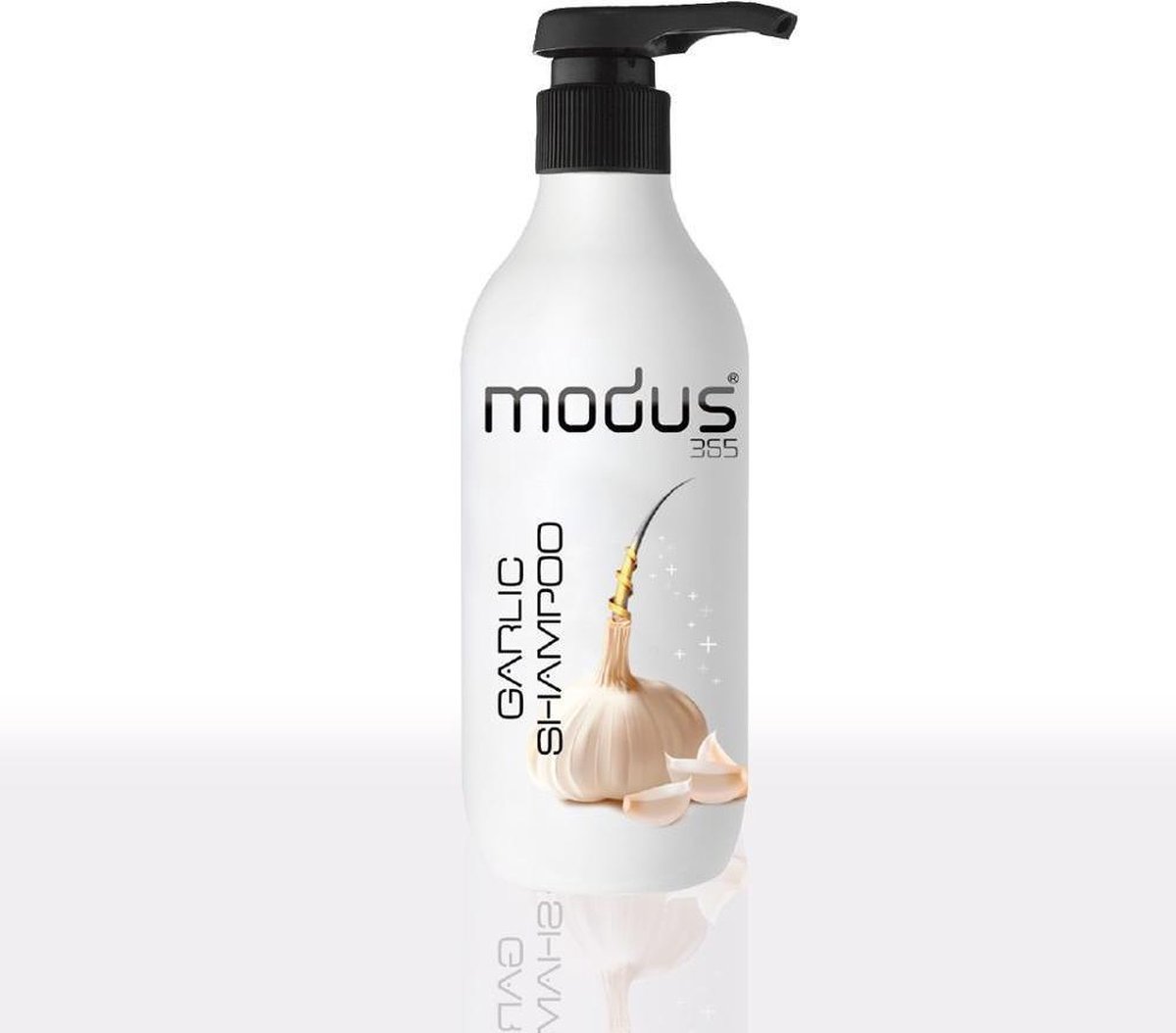 Modus Garlic Shampoo - Knoflook Shampoo Biologisch tegen haaruitval en zwakke haarwortel