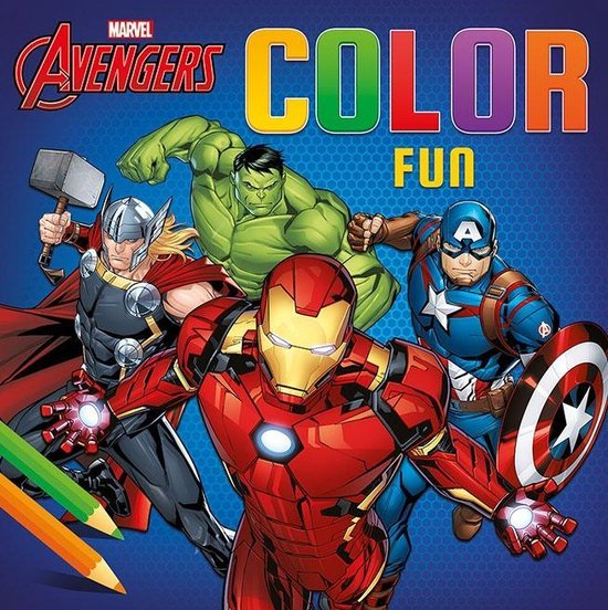 Afbeelding van het spel Avengers Color Fun