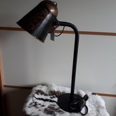 Oud ijzeren lamp 50cm hoog
