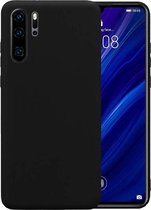 Silicone case Huawei P30 Pro - zwart