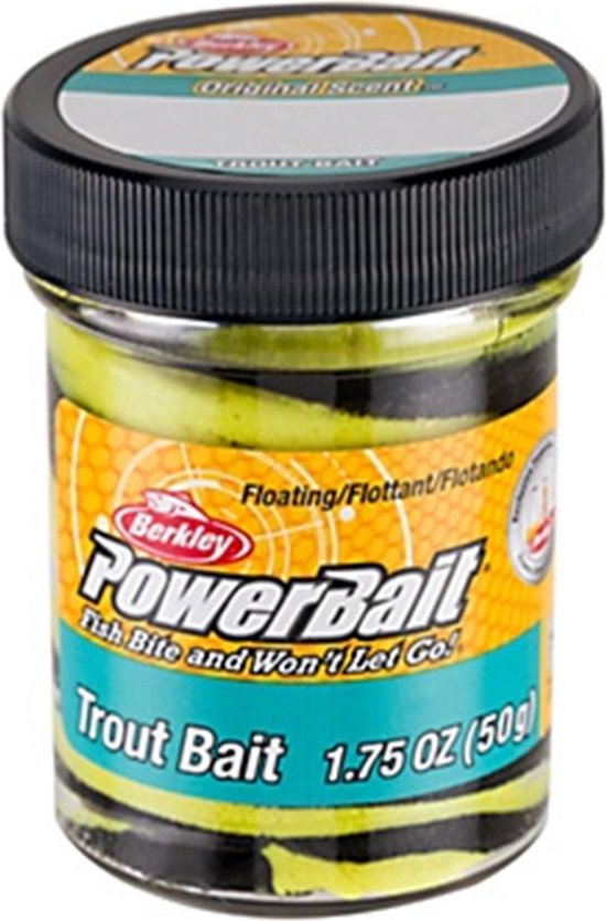 Foto: Berkley powerbait bumblebee geel