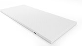 Perfectmatras Koudschuim Topper 150x210 – Wasbare Tijk – Duurzaam Koud schuim Topmatras – Matras Topper Met Wasbare Tijk – ColdFoam Classic