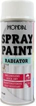 Mondial Spray Paint Radiatorlak Wit 400ml - Hoogglans