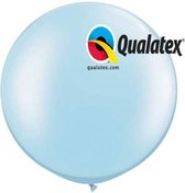 Qualatex Megaballon Pearl Lichtblauw 95 cm 2 stuks