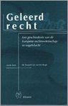 Boek cover Geleerd recht van G.C.J.J. van den Bergh