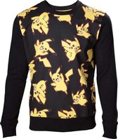 Pokémon - Pikachu All Over Print Trui - S