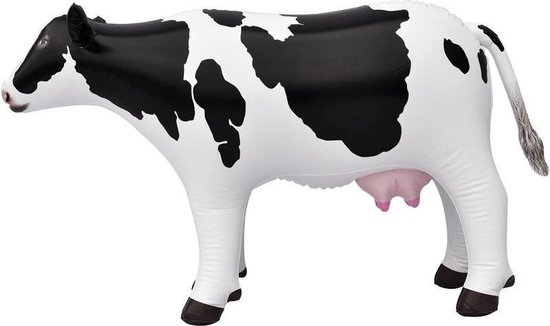 Opblaasbare koe 53 cm decoratie - Opblaasdieren decoraties | bol.com
