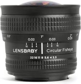 Lensbaby Circular Fisheye 5.8mm f/3.5 Lens - geschikt voor alle Olympus en Panasonic systeemcamera's