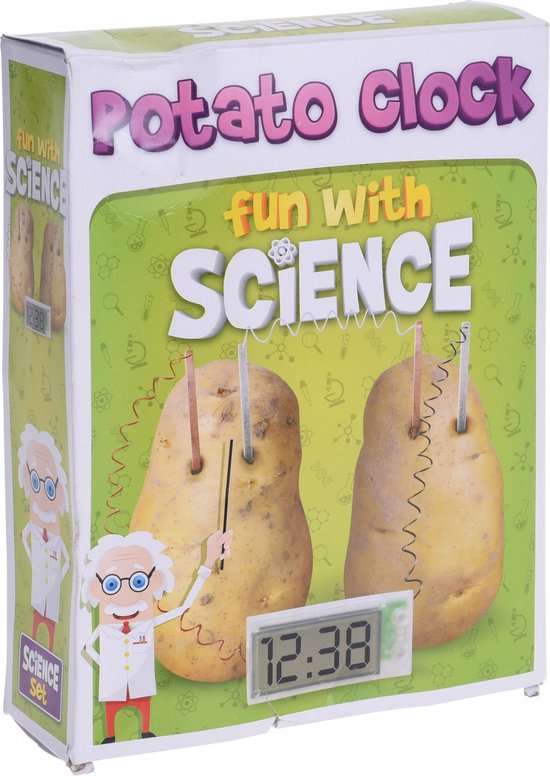 Boek: Tender Toys Denkspel Potato Clock Fun With Science, geschreven door Tender toys