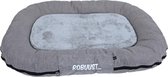 Boony ligkussen 'Robuust' katoen grijs 115x80 cm
