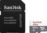 SanDisk MicroSDXC Ultra android 128GB 80MB/s Class 10 adap