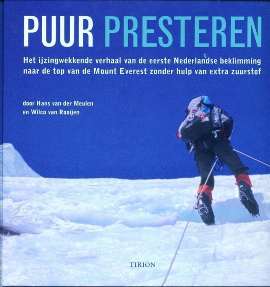 Cover van het boek 'Puur presteren' van Hielke van der Meulen en Wilco van Rooijen