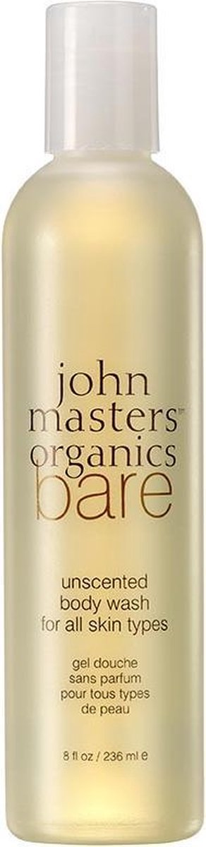 John Masters Organics Bare Unscented - 236 ml - Douchegel