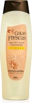 MULTIBUNDEL 3 stuks Instituto Español Gotas Frescas Men Eau De Cologne 750ml