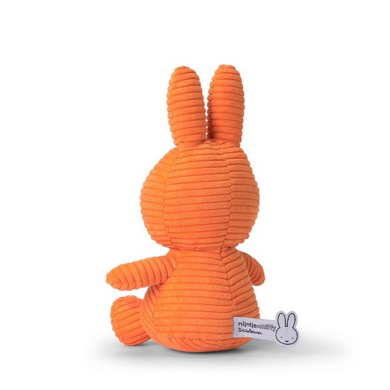 Nijntje Knuffel Ribfluweel 23cm | Orange * - Nijntje by Bon Ton Toys