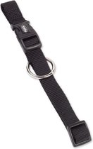 Nobby halsband classic zwart 50-65 x 1,4 cm - 1 st