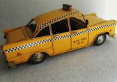 Maddeco - Blikken - taxi -checker - New - York - City - geel blik