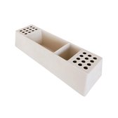 Desk organizer Pens white