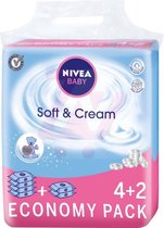 Lingettes Nivea Baby Soft And Cream - 378 lingettes (6x63)