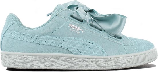 bol.com | Puma Suede Heart Pebble Wns 365210-03 Dames Sneakers Sport Casual  Schoenen Turquoise -