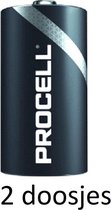 2x  Procell Alkaline D / LR20 - 10 pack -