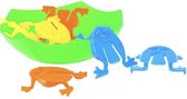 jumping frogs van Versteeg® - Kinder spel - Kids - Speelgoed - Jumping Frogs Kikkerspel 7-delig