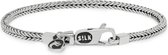 SILK Jewellery - Zilveren Armband - Chevron - 150.21 - Maat 21