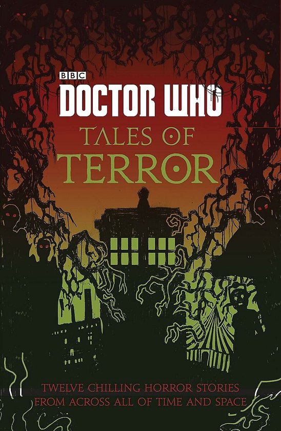 Doctor Who: Tales of Terror, met de tekst 'Twelve Chilling Horror Stories From Across All of Time and Space'.