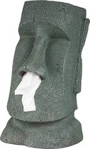 Rotary Hero - Moai tissue box / tissue dispenser / cosmetische tissue box - 19x18x31.5 cm